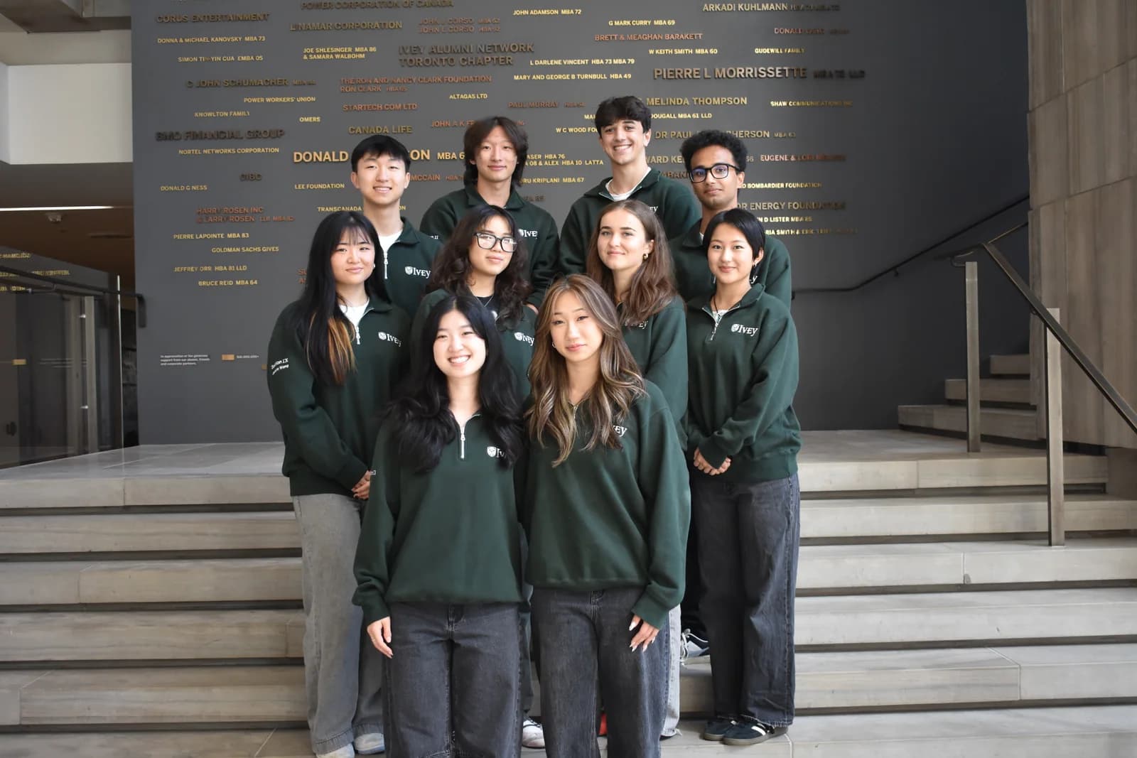 Ivey Tech Club members gathered together